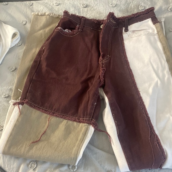 colorblock jeans - Picture 1 of 1